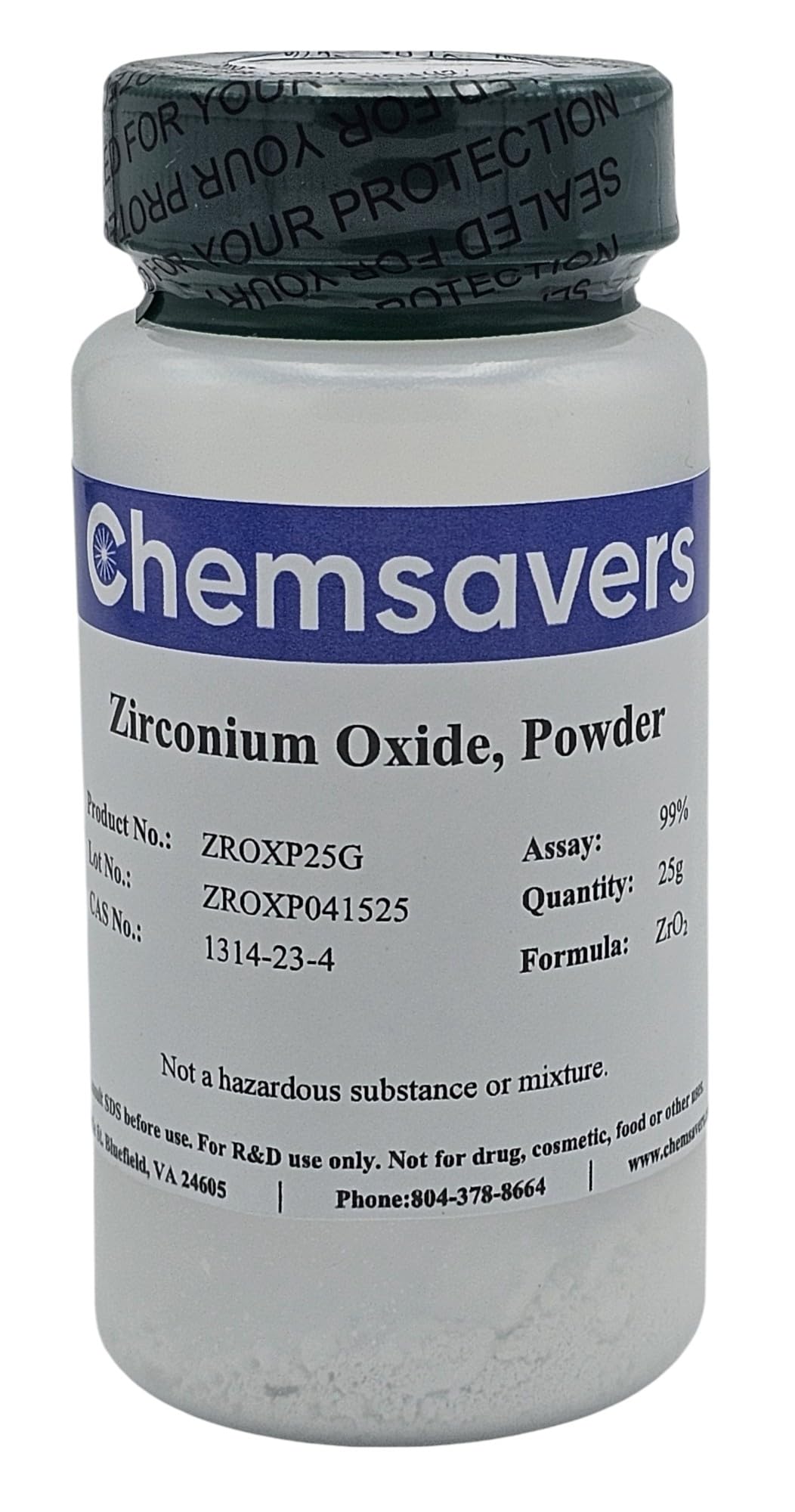 NOEVIR POWDERSERUM 25g 箱入り Zirconium Oxide, Powder, 99%, 25g: Amazon.com: Industrial